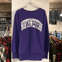 80s　Champion　リバースウィーブ　Reverse Weave　トリコタグ　USA製　パープル　(S2749)