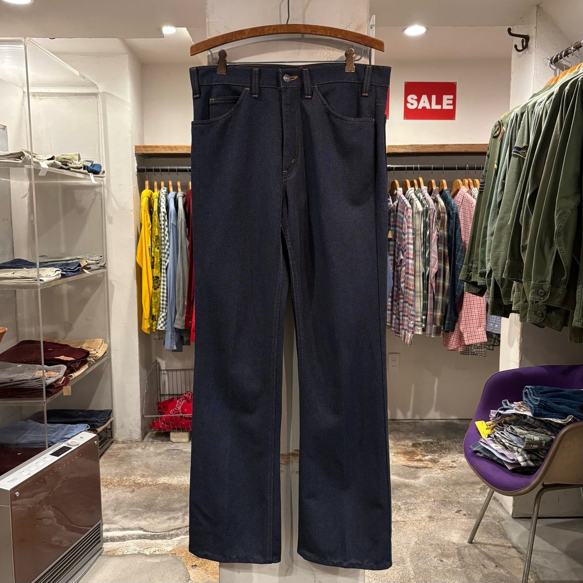80s Levis 10517-4317 Sta-Prest フレア スタプレ 80s Levi's 10517 4317 STA-PREST スタプレ ポリエステルパンツ