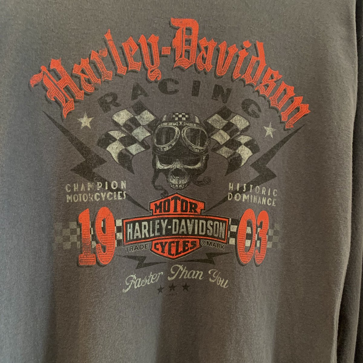 Harley-Davidson ロングスリーブTシャツ バックプリント