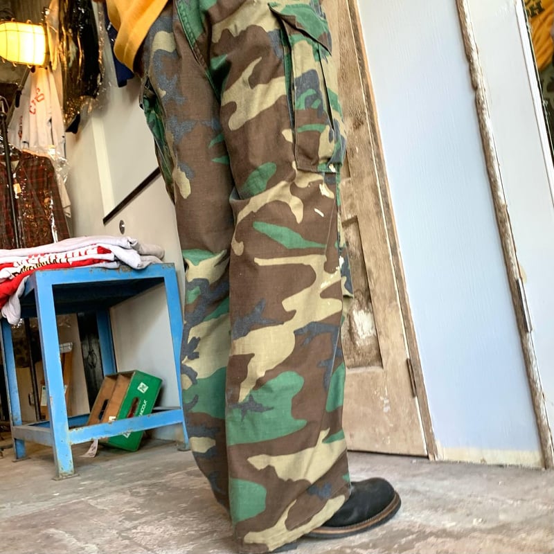 80s US ARMY M-65 Field Pants ウッドランドカモ フィールドパンツ