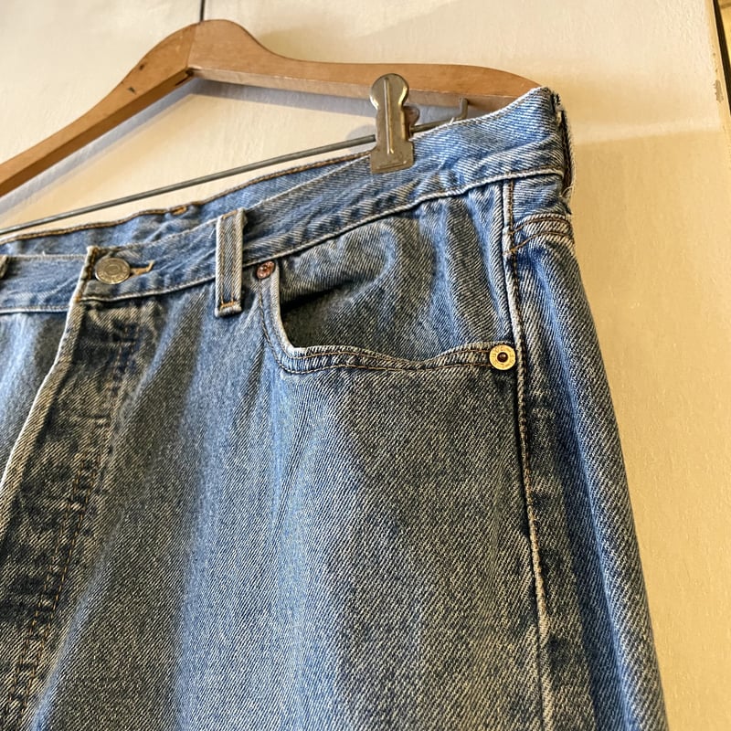 リーバイス(Levi's) 501 90s VINTAGE DENIデニムパンツ 90s Levi's 501 リーバイス デニムパンツ 32×33 ボタン裏524 USA