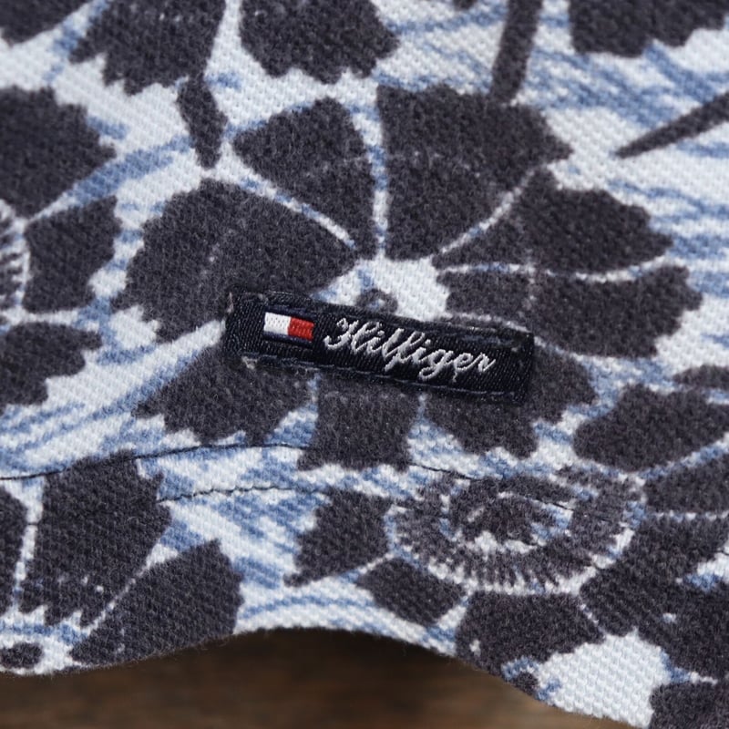 TOMMY HILFIGER ショートスリーブシャツ 総柄シャツ トミー 