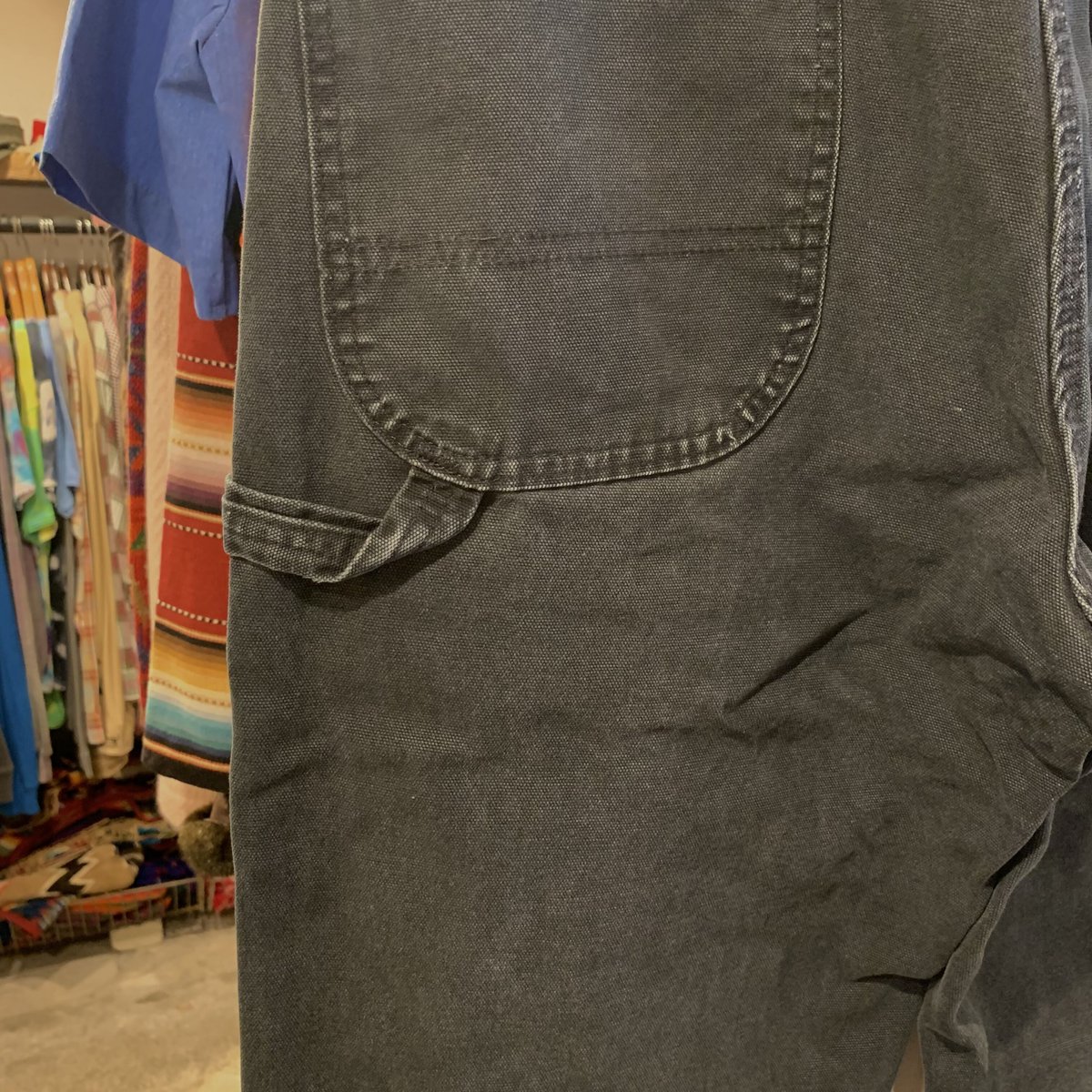 Dickies デニムペインターパンツ RELAXED FIT ブラック Dickies デニムペインターパンツ RELAXED FIT ブラック