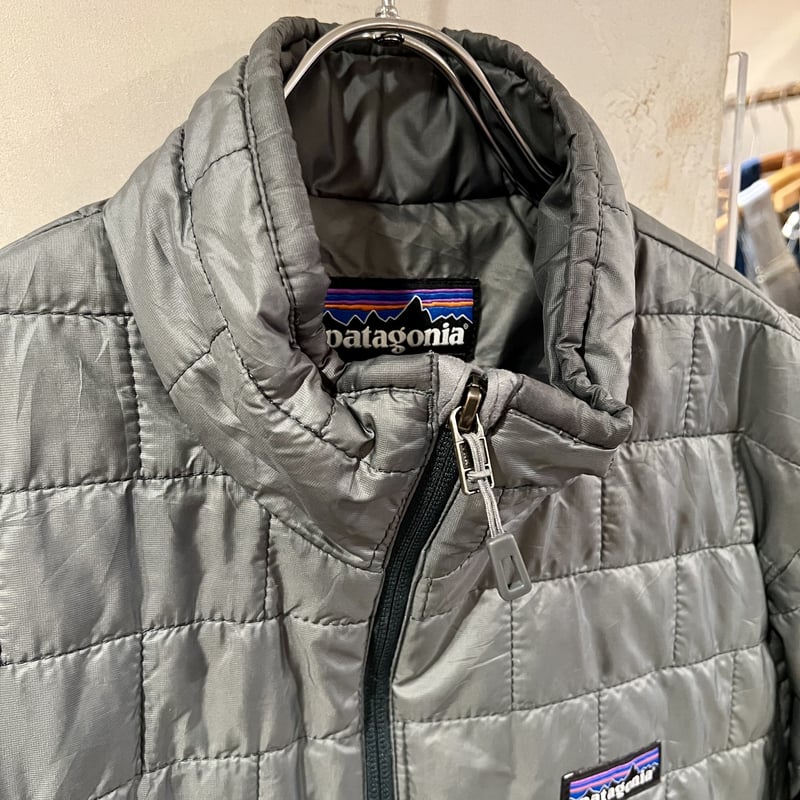 patagonia ナノパフジャケット パタゴニア ナイロンジャケット グレー patagonia ナノパフジャケット パタゴニア ナイロンジャケット グレー