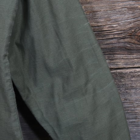 US MILITARY UTILITY SHIRT　75年製　ユーティリティーシャツ　ミリタリーシャツ　(Y0155)