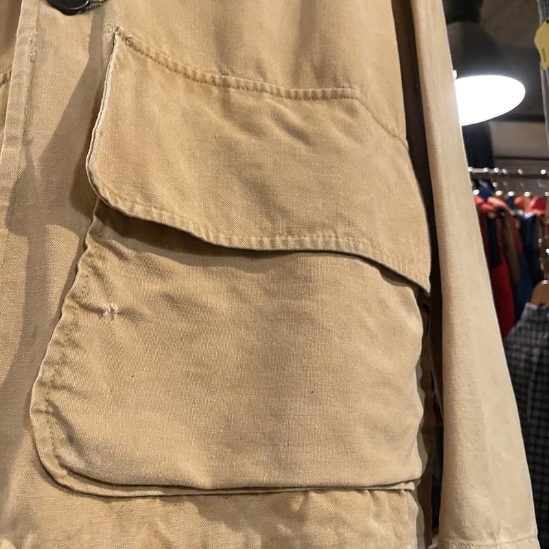 50s Vintage Hunting Jacket ハンティングジャケット ダック地 カバー