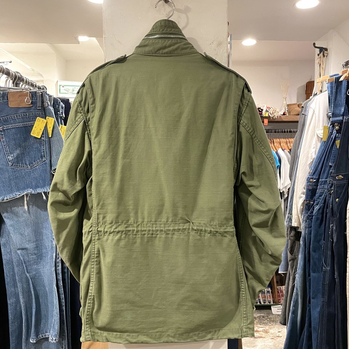 60s US ARMY M-65 Field Jacket 2nd type アルミジップ S