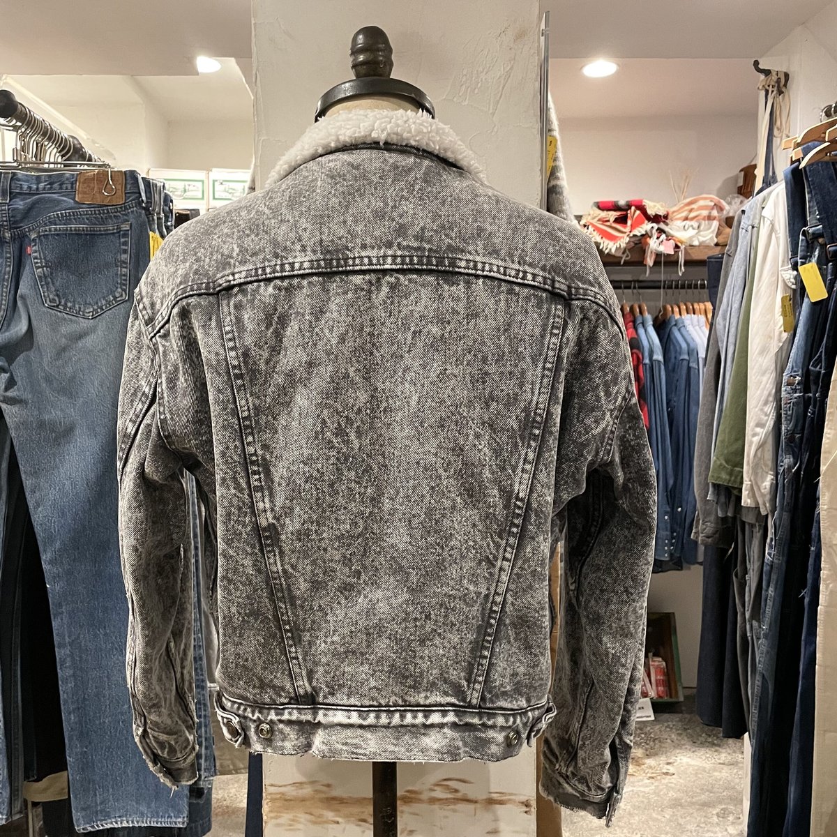 80s Levi's 57528-0256 リーバイス デニムボアジャケット 80s Levi's 57528-0256 リーバイス デニムボアジャケット