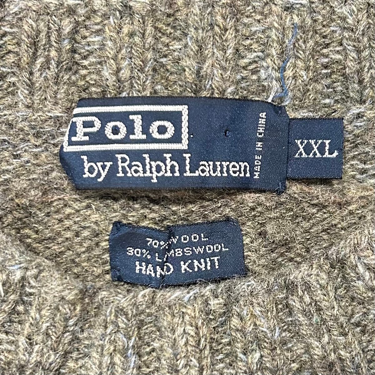 Polo by Ralph Lauren ウールセーター ラルフローレン スキー柄 HAND