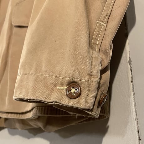 40s　AMERICAN FIELD　Vintage Hunting Jacket　ハンティングジャケット　コの字留　TALON ZIP　ダック地　(S2500)