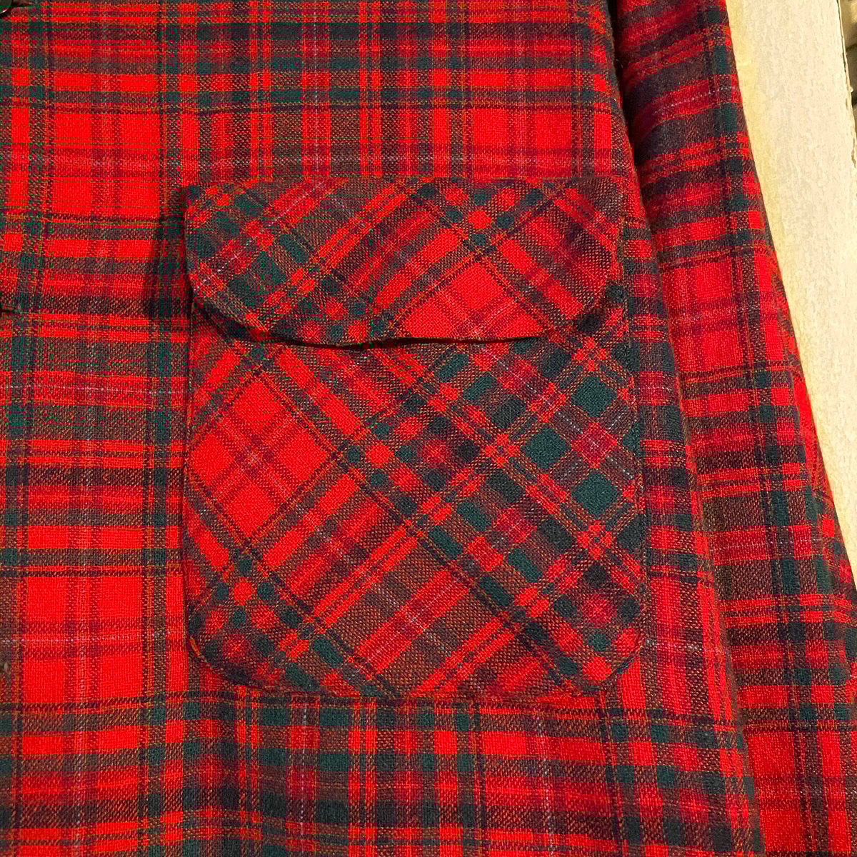 50s~ PENDLETON Vintage Wool Shirt USA製 ウールシャツ ボ 50s~ PENDLETON Vintage Wool Shirt USA製 ウールシャツ ボ
