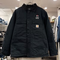carhartt　トラディショナルコート　ダック地　カーハート　企業ロゴ　ブラック　(S5279)