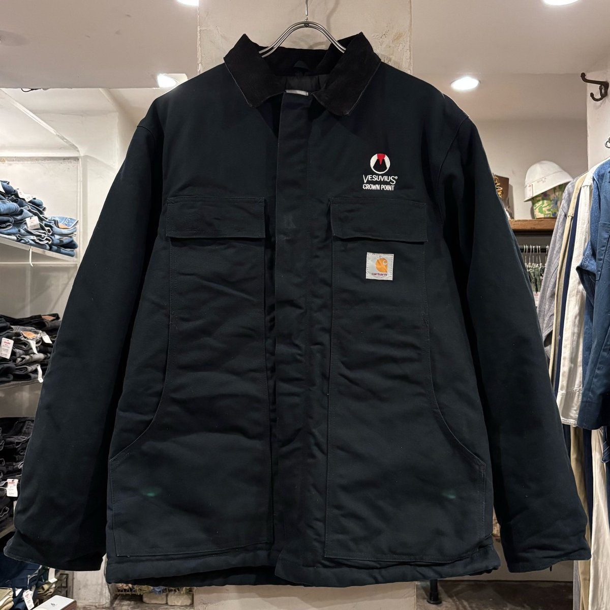 carhartt トラディショナルコート ダック地 カーハート 企業ロゴ