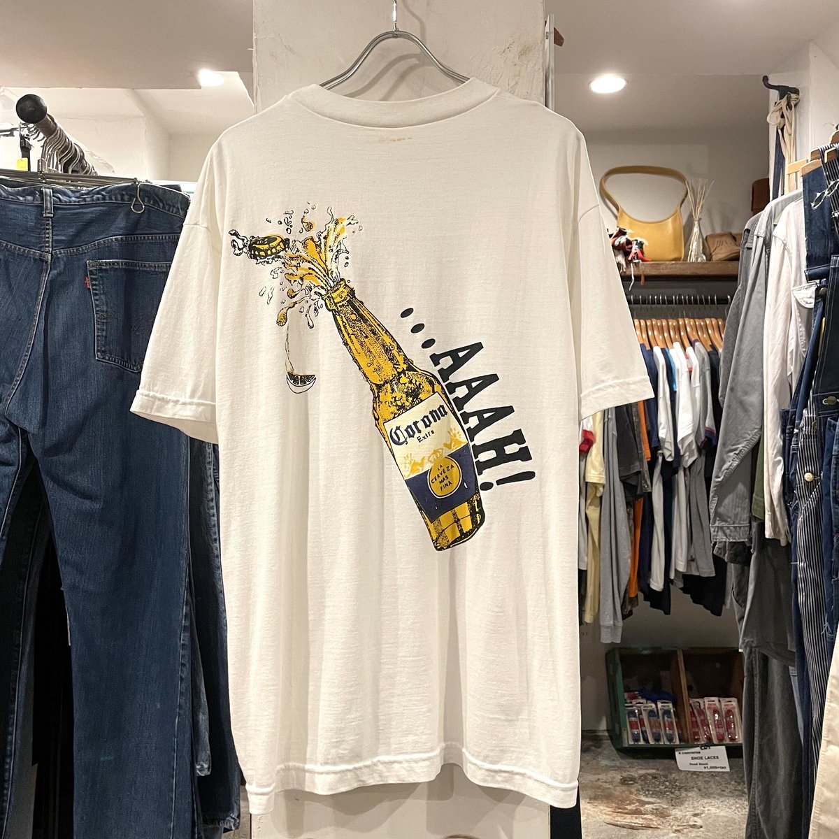 Corona Extra S/S Tシャツ コロナビール ビールTシャツ バック