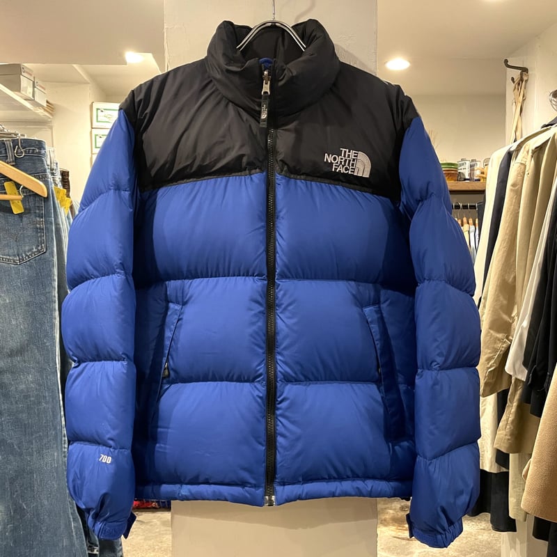 THENORTHFACE７００フィルヌプシダウンジャケット黒X青値段交渉します