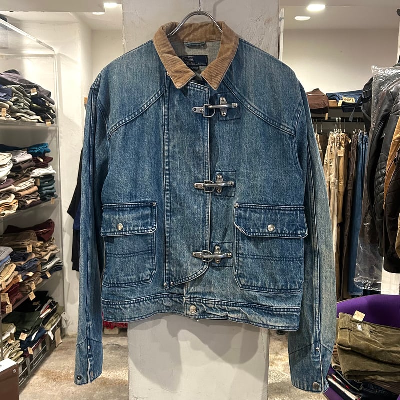 Polo by Ralph Lauren ファイヤーマンデニムジャケット ラルフ Polo by Ralph Lauren ファイヤーマンデニムジャケット ラルフ