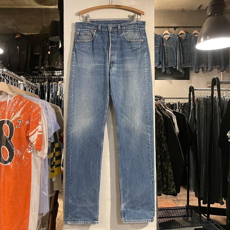 80s~ Levi's 501 リーバイス 33×35 デニムパンツ USA製 ボタン裏 80s~ Levi's 501 リーバイス 33×35 デニムパンツ USA製 ボタン裏