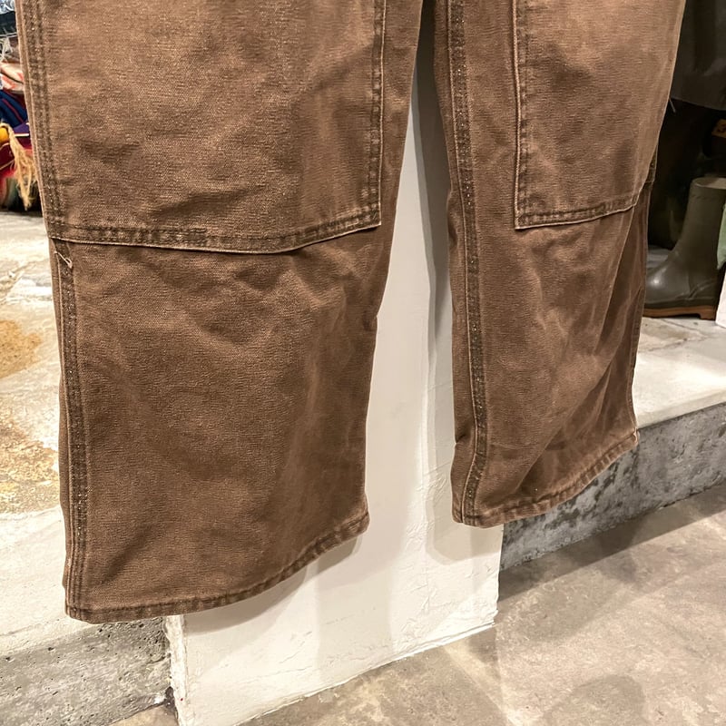 carhartt 90s USA製 ダックオーバーオール ダブルニー ワーク