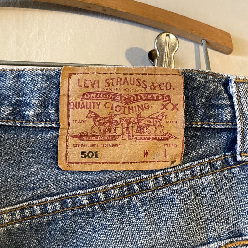 Levi's 501 リーバイス 30×31 デニムパンツ USA製 ボタン裏295 Levi's 501 リーバイス 30×31 デニムパンツ USA製 ボタン裏295