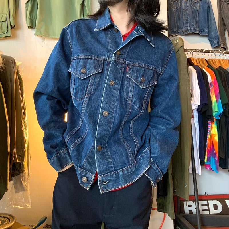 訳あり70s Levi's 70505 BIG Eケアタグ付き 70s Levi's 70505-0217 Big E ケアタグ 4th Type Vinta