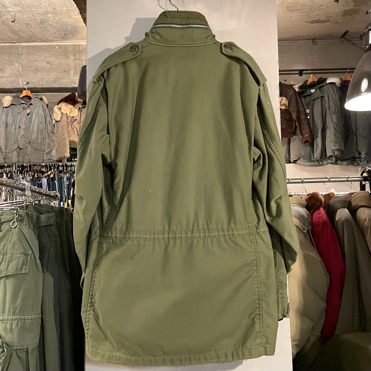 ジャケット・アウター marka M-65 FIELD JACKET LOOSE Buy Surplus M65 Hydro US Field Jacket Black Size L at Amazon.in