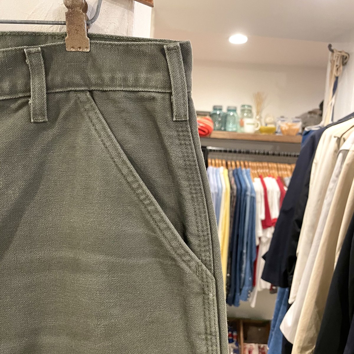 Carhartt ダック地ペインターパンツ 裏地付き カーハート ダックパンツ