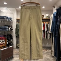 90s　Dickies 874　ワークパンツ　ディッキーズ　ベージュ　34×32　USA製　(SS5452)