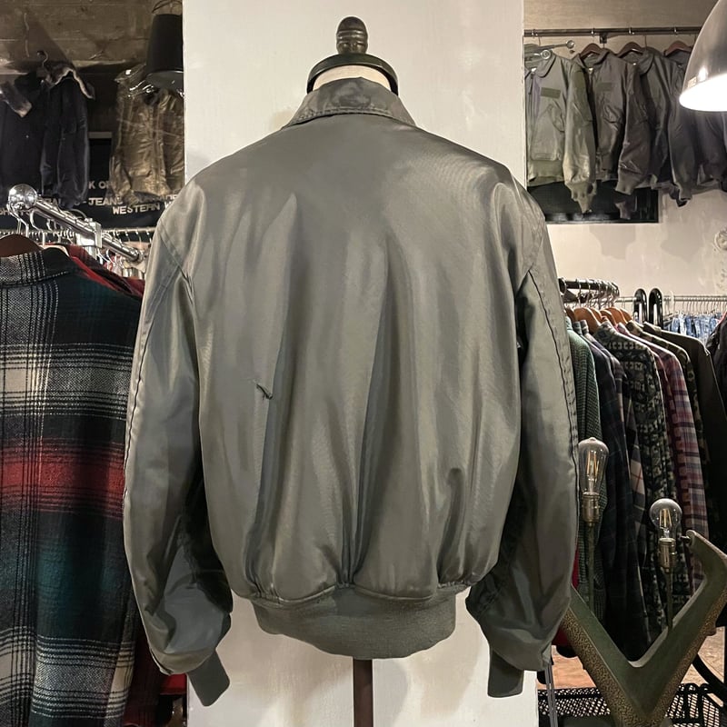 80s US MILITARY CWU-45/P フライトジャケット MA-2 1986年度会