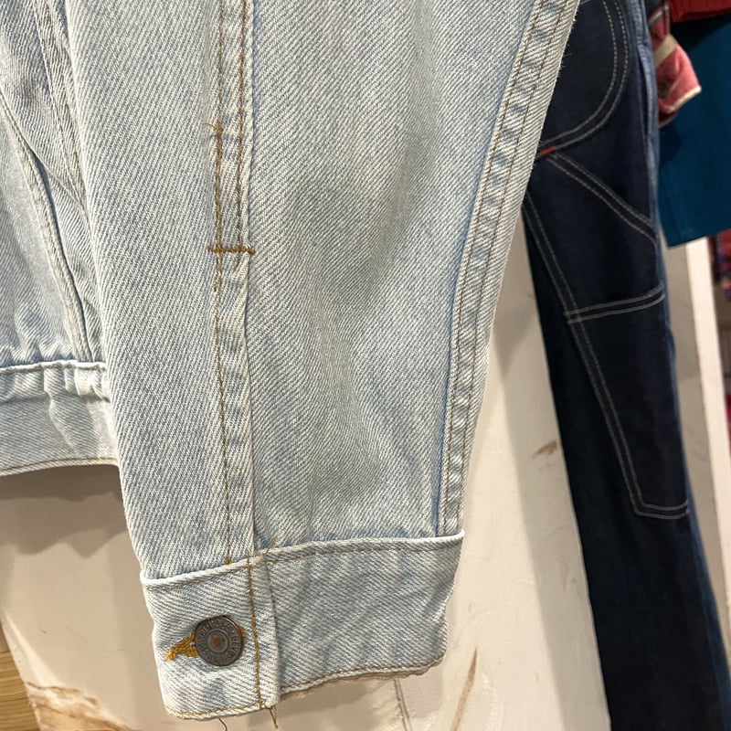 90s Levi's 70517-0234 リーバイス デニムジャケット 襟コーデュロイ US