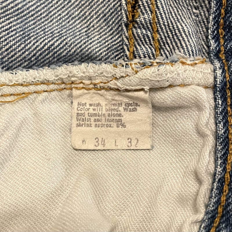 70s Levi's 501 66後期 33×29 リーバイス バックポケット 70s Levi's 501 66後期 33×29 リーバイス バックポケット
