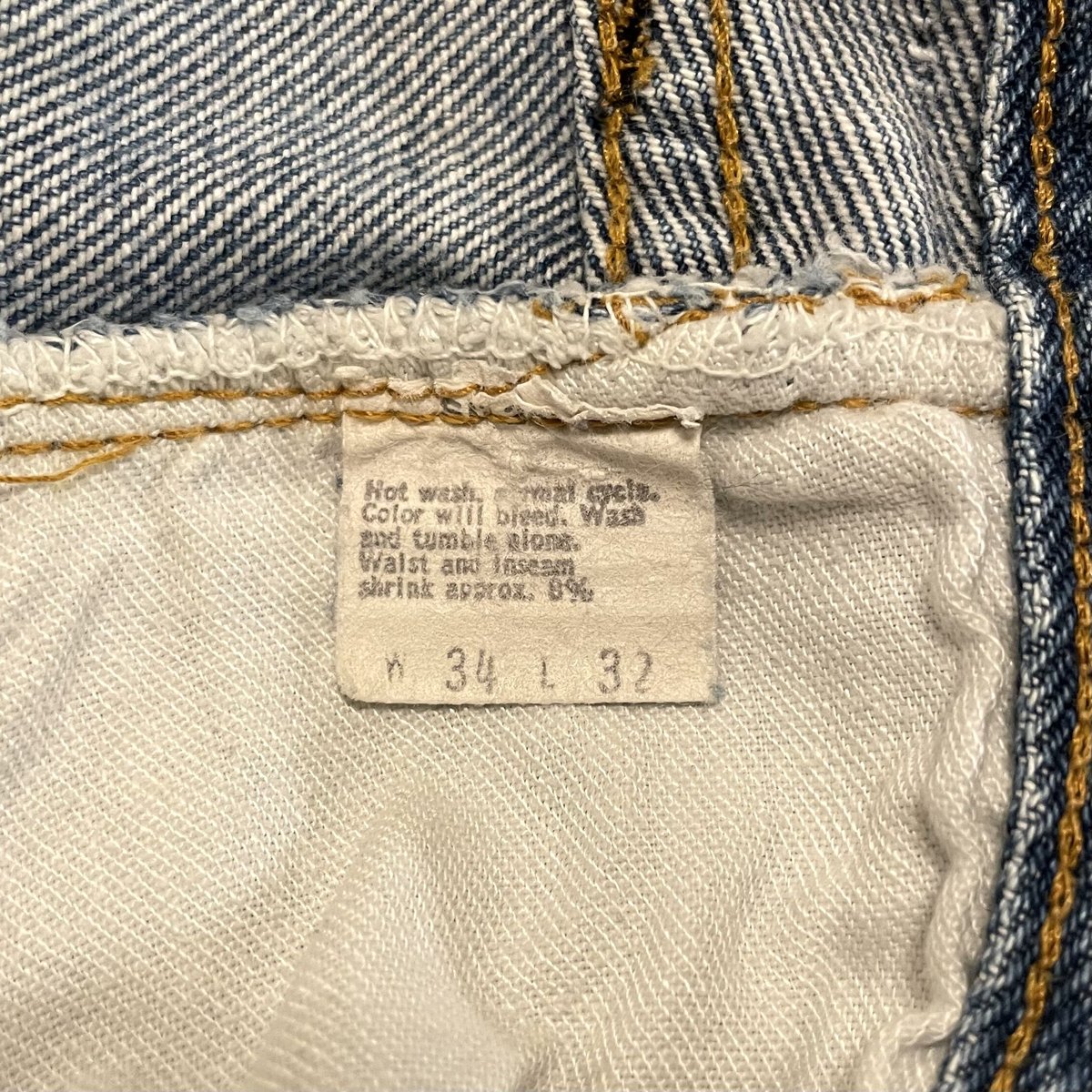 70s Levi's 501 66後期 33×29 リーバイス バックポケット