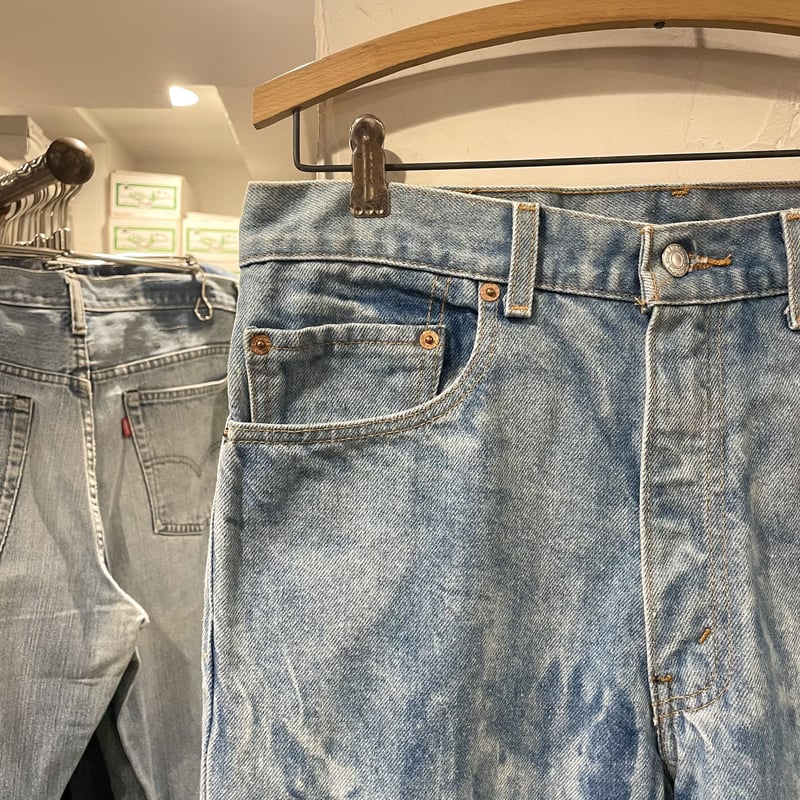 Levi's 517 ブーツカット ケミカルウォッシュ Levi's 517 リーバイス517 ブーツカット 2001年製 ケミカル