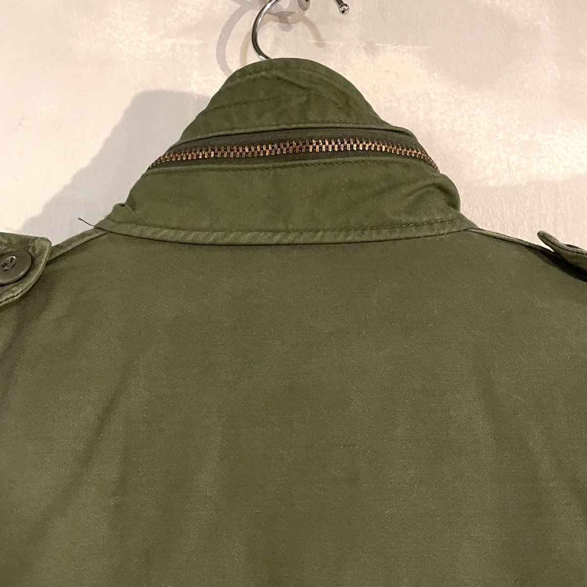 80s US ARMY M-65 Field Jacket 3rdタイプ ブラスジップ S-R