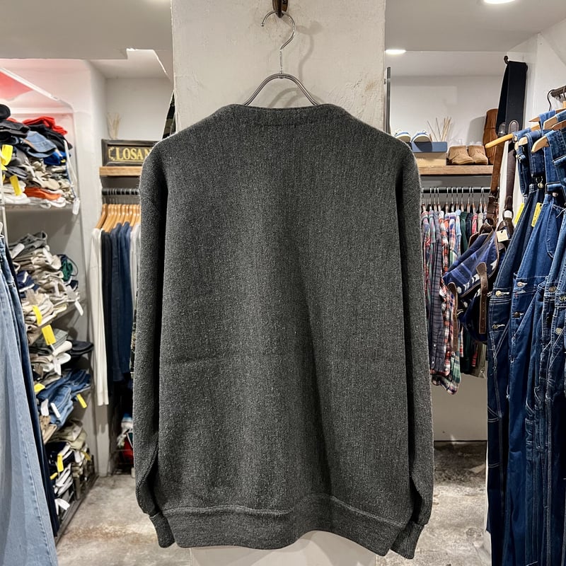 PENGUIN SPORT アクリルカーディガン ダークグレー L (S3543) | DUFF