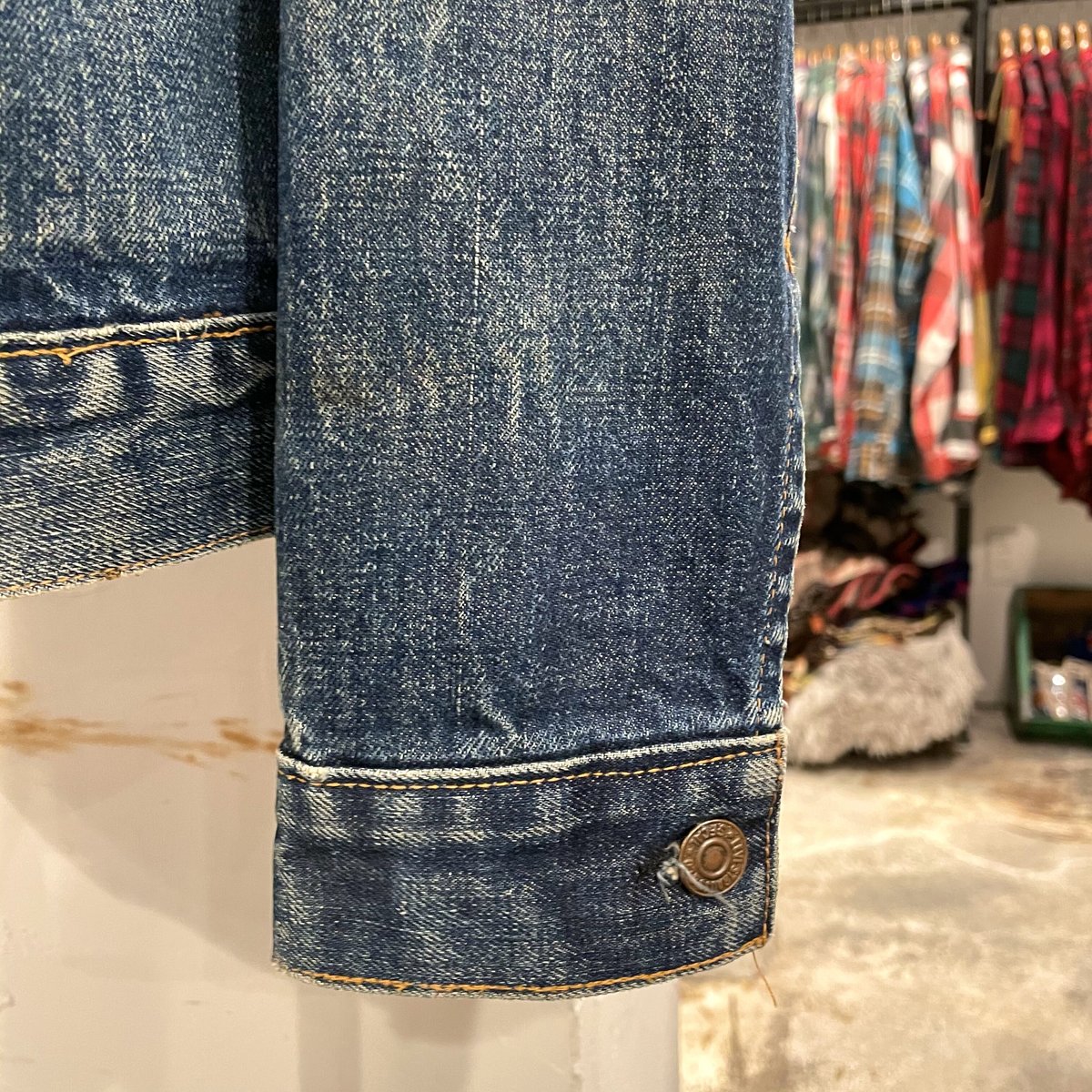 Levis 70505 Big E 60s デニムジャケット 小パッチ 不均等Ｖ ボタン裏52