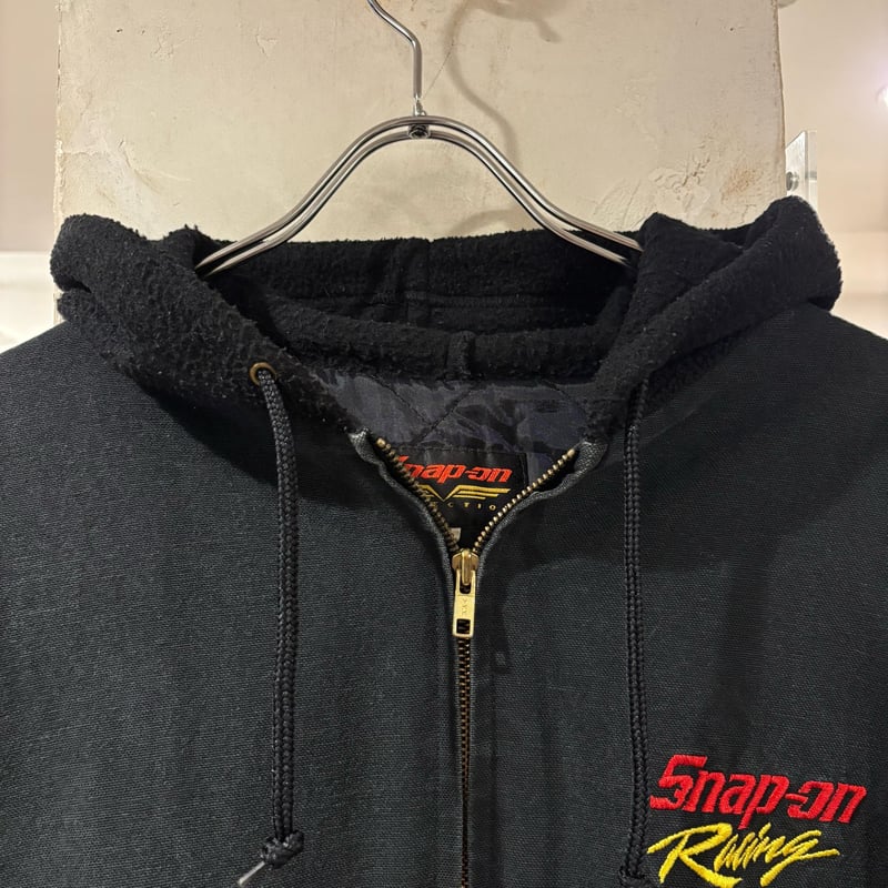 Snap-on ダックジャケット SNAP-ON Racing ダックジャケット USA製 Size XXL スナップオン