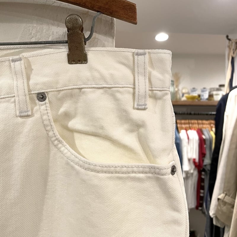 Levi's 505 リーバイス505 ホワイトデニムパンツ USA製 2001年 (S101