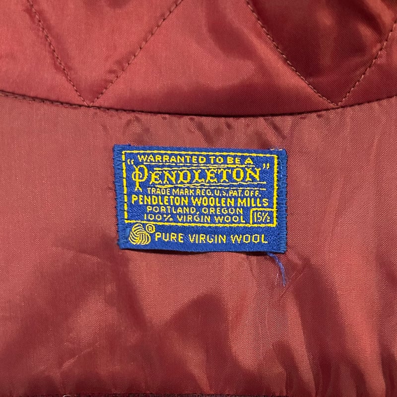 60s PENDLETON ウールチェックシャツ ペンドルトン オンブレ