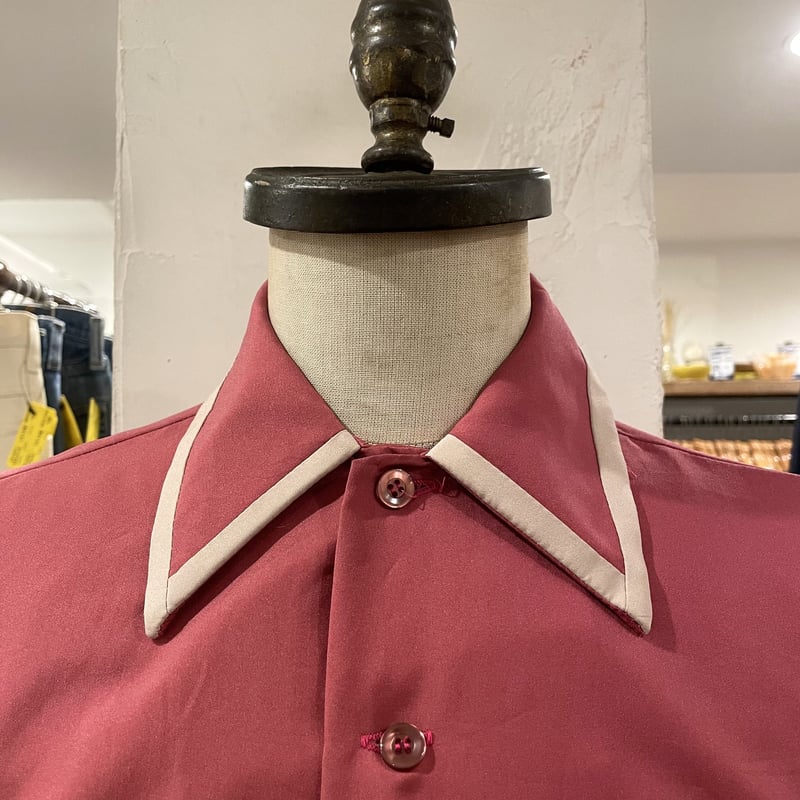 70s King Louie USA製 ボーリングシャツ sizeM フロッキー