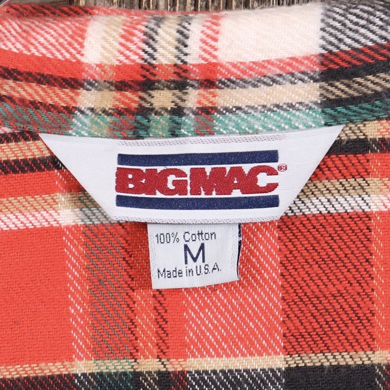 ビッグマック　ネルシャツ　80年代　希少カラー　ビンテージ　ファイブブラザー BIG MAC、FIVE BROTHER。バイヤーが教えるヴィンテージ