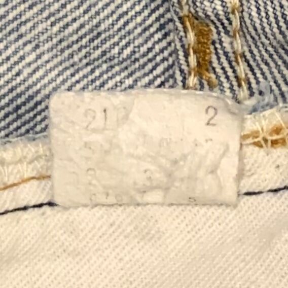 80s Levi's 501 リーバイス 黒カン 裾 チェーンステッチ USA製 80s Levi's 501 リーバイス 黒カン 裾 チェーンステッチ USA製