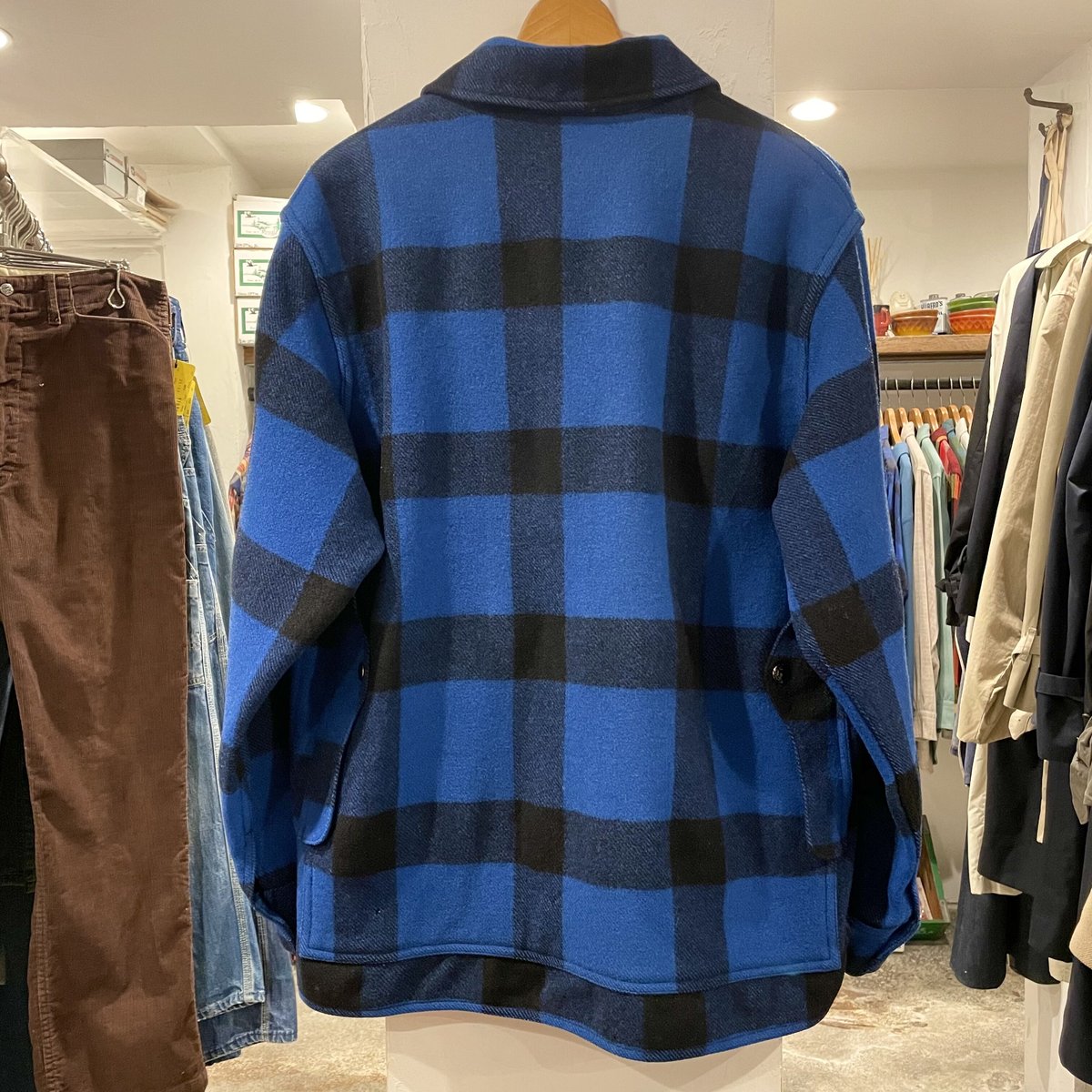 FILSON GARMENT USA製 マッキーノジャケット 黒x青 フィルソン FILSON GARMENT USA製 マッキーノジャケット 黒x青 フィルソン