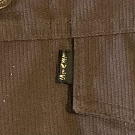 70s Levi's 70505 Big E リーバイス ピケジャケット 黒タブ
