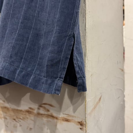 Polo by Ralph Lauren　S/S オープンカラーシャツ　CALDWELL　Size L　ポロ ラルフローレン　ストライプ柄　リネンシャツ　(S5617)