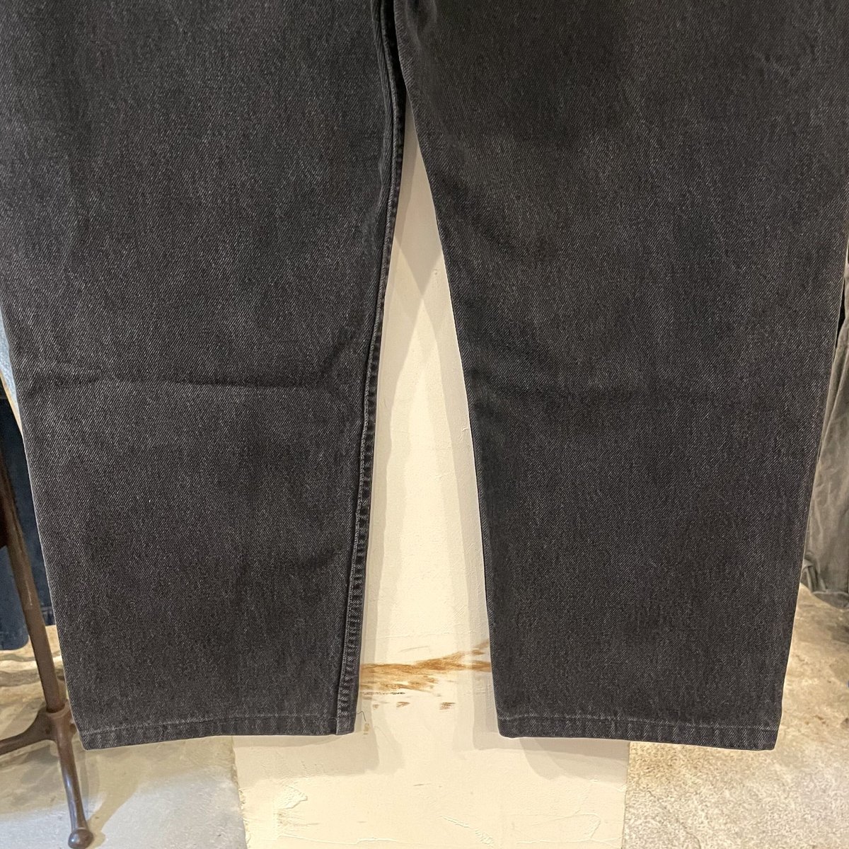 Levi's 501 00s リーバイス501 ブラックデニムパンツ 後染め