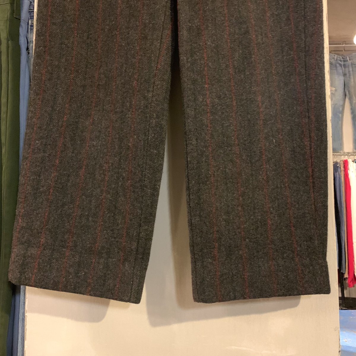 Woolrich ウールリッチ ウールパンツ ストライプ USA製 (S1931) | DUFF