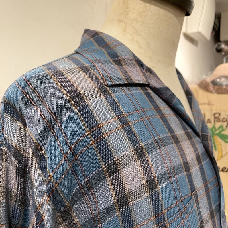 50's Cranbrook オープンカラーシャツ レーヨン M 50's Cranbrook オープンカラーシャツ レーヨン M