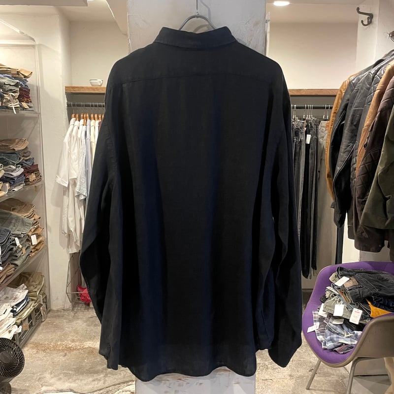 POLO RALPH LAUREN L/Sシャツ ラルフローレン Size XXL ブラック