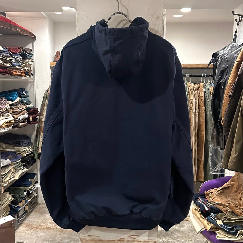 carhartt ダック地 アクティブジャケット カーハート ネイビー carhartt ダック地 アクティブジャケット カーハート ネイビー