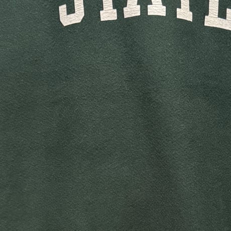 90s　Champion　リバースウィーブ　Reverse Weave　USA製　Size L　MICHIGAN STATE　刺繡タグ　チャンピオン　(S5376)